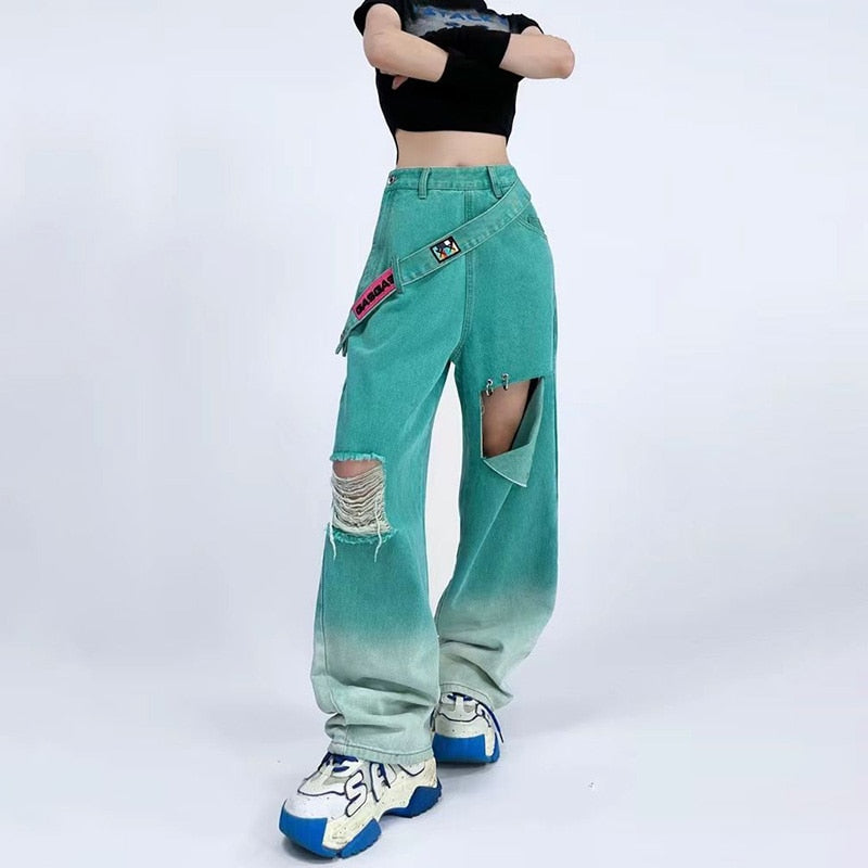 Streetwise Side Button Jeans