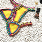 Neoprene Beach Babe Bikini Set