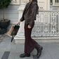 Street Luxe Belted Leather Jacket