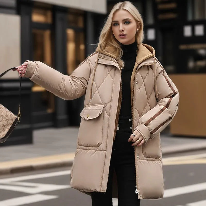 Thicken and Chic Down Jacket