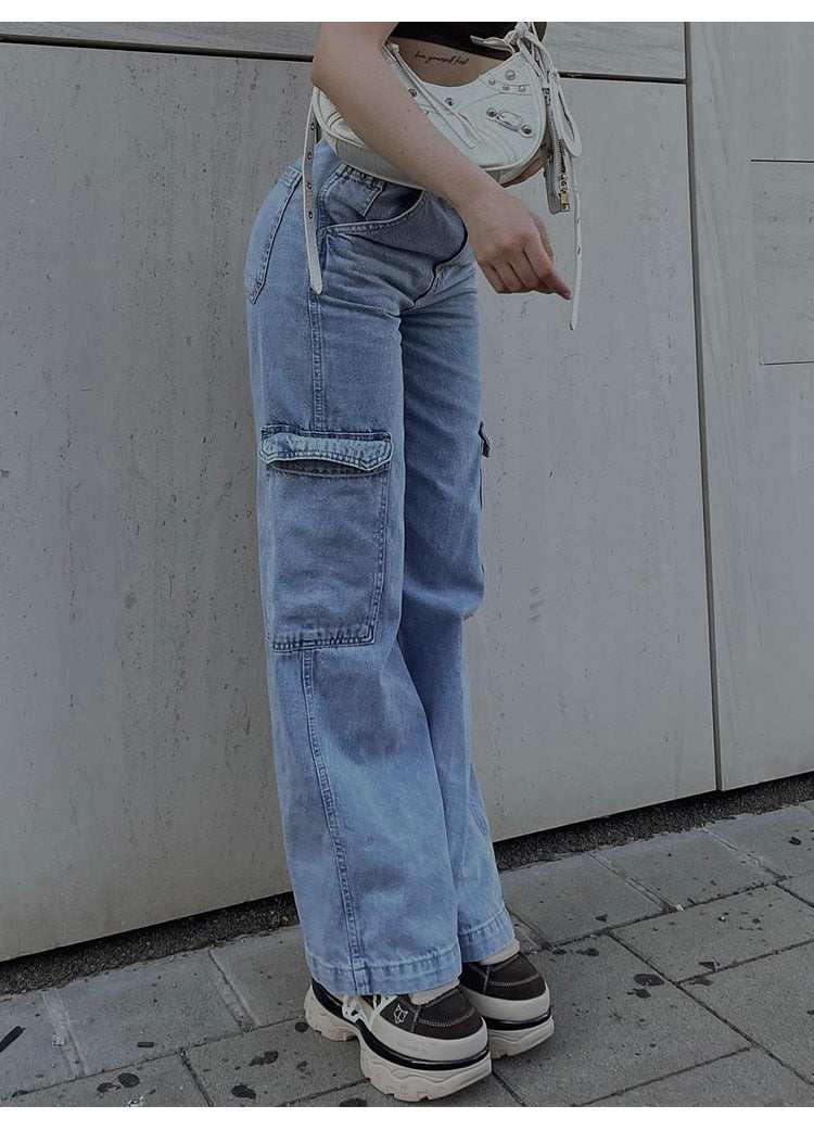 Trendy Cargo Baggy Fashion Jeans
