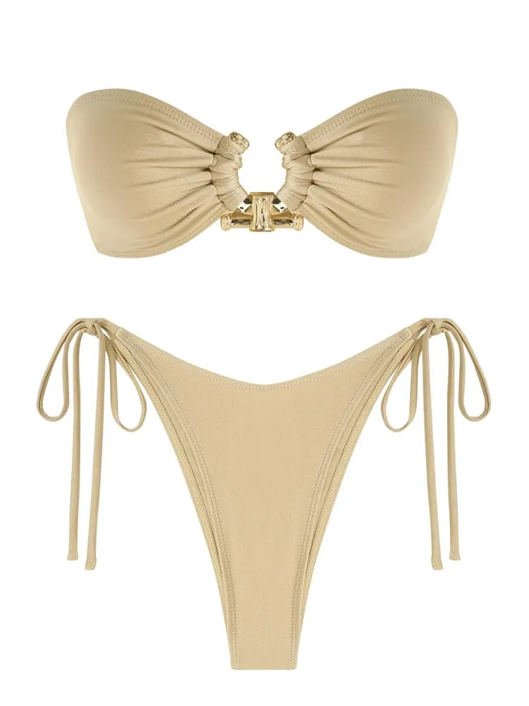 MirageMetal O-Ring Bikini Set