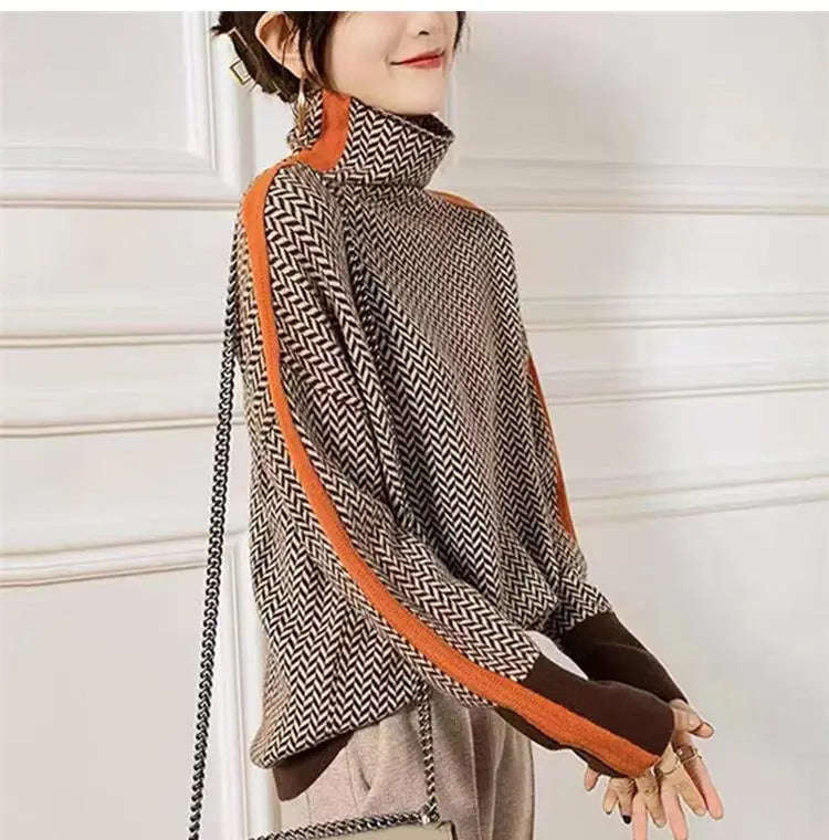 KnitMood Turtleneck Sweater