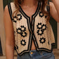 Wildflower Sleeveless Whisper Crochet Waistcoat