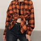 Retro Charm Oversized Plaid Shirt