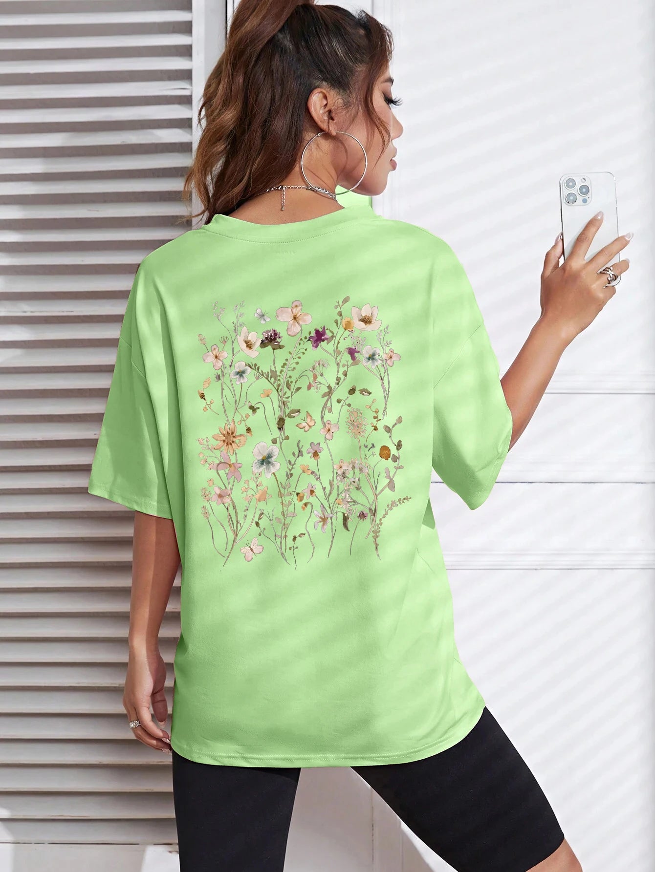 Garden Delight Cotton T-Shirt