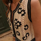 Wildflower Sleeveless Whisper Crochet Waistcoat