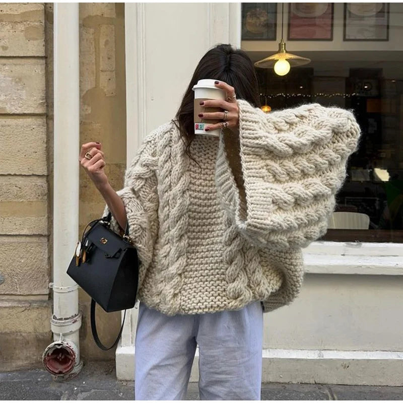 Cozy Drift Oversize Knit Pullover