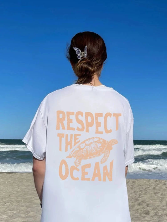 Respect the Ocean Casual Tee