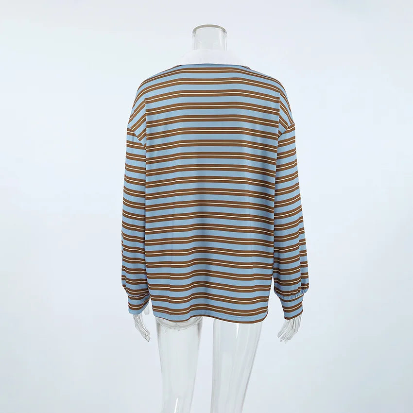 Retro Vibe Stripe Tee