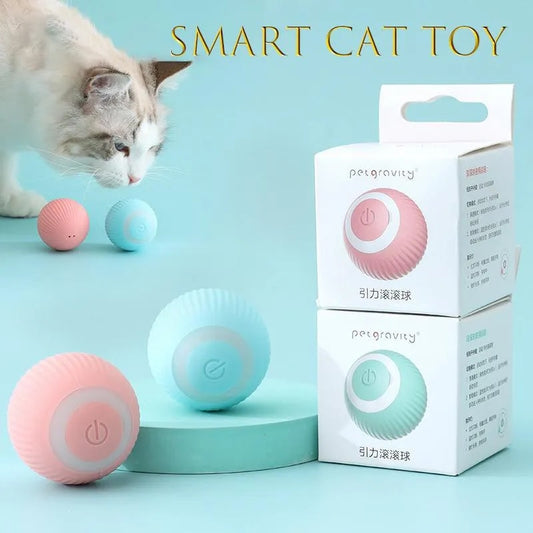 Interactive Automatic Rolling Ball Smart Cat Toys