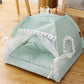 Foldable Princess Cat Tent Bed