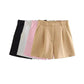 Vintage Charm Bermuda Shorts