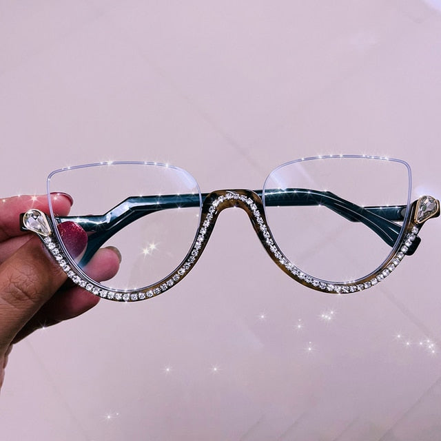 Fashionable Cat Eye Computer Glasses