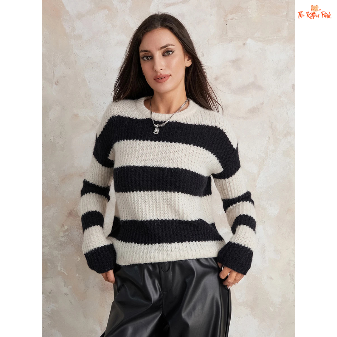 Women’s Cable Knit Sweater with chunky turtleneck, diamond-knit detail, and full sleeves in cozy medium-weight acrylic fabric.