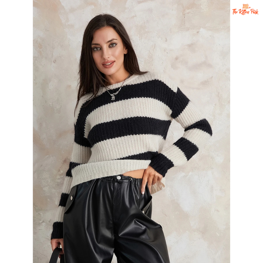 Women’s Cable Knit Sweater with chunky turtleneck, diamond-knit detail, and full sleeves in cozy medium-weight acrylic fabric.