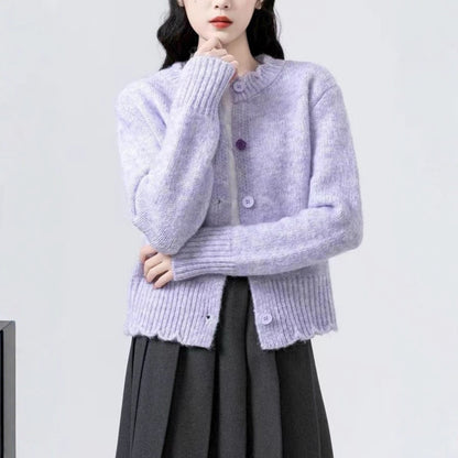 Chic Knitted Outwear Cardigan