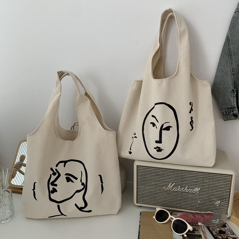 Eco Large Capacity Pogue Life Canvas Shoulder Bag