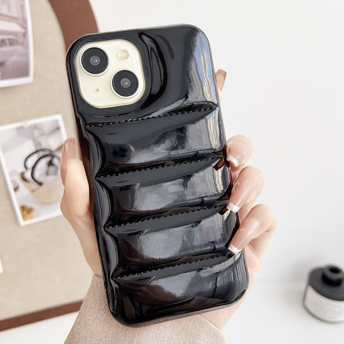 Luxury Aurora Laser Clear Case For iPhone