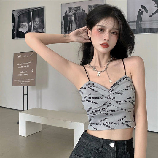 Womens Sexy Elegant Sleeveless Crop Tops