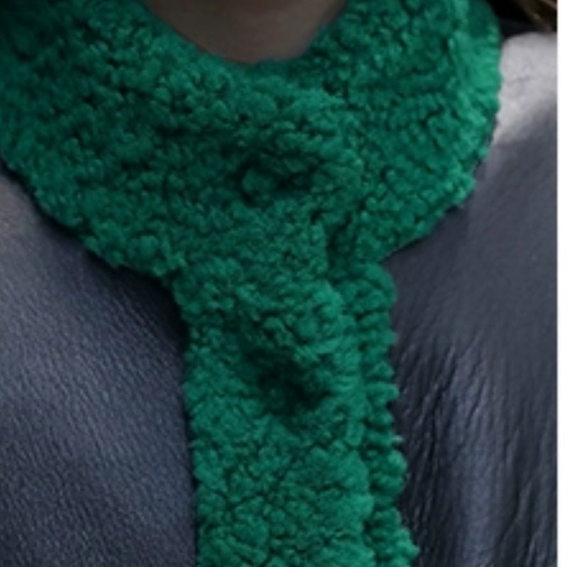 Vintage Chic Green PU Overcoat