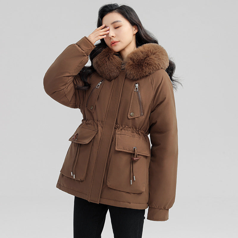 Thick Puffy Hooded Parka