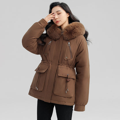 Thick Puffy Hooded Parka