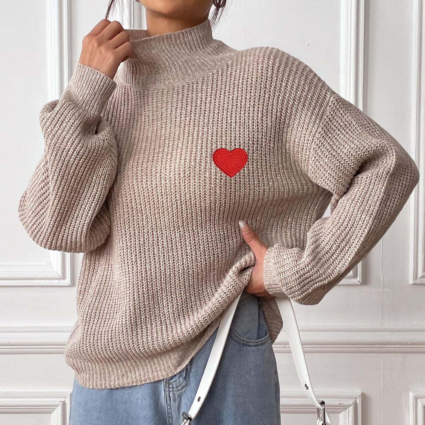 Modern Turtleneck Slimmer Pullovers