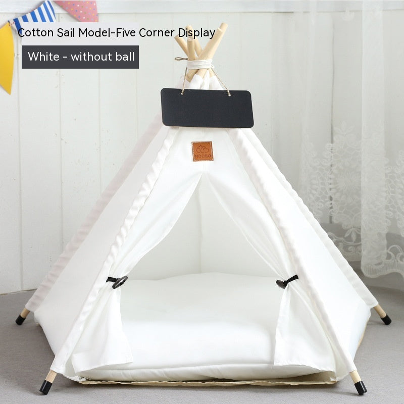 Portable Pet Tent House