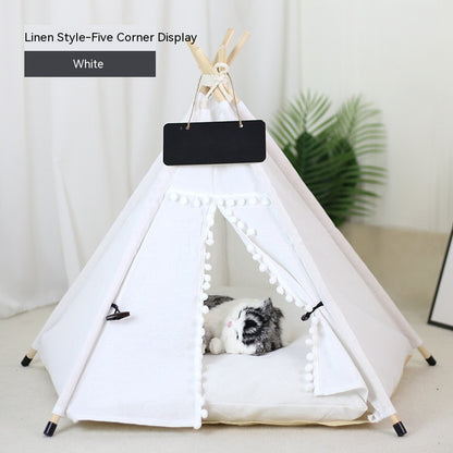 Portable Pet Tent House