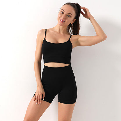 Off Shoulder Sporty Knit Duo