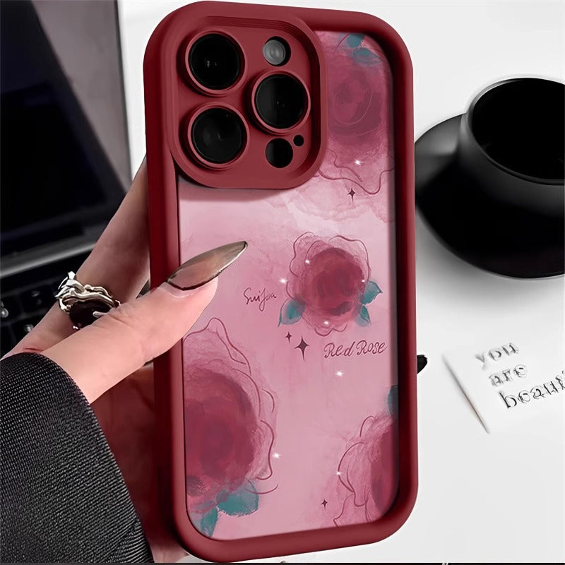 Crystal Rose Elegance Phone Case
