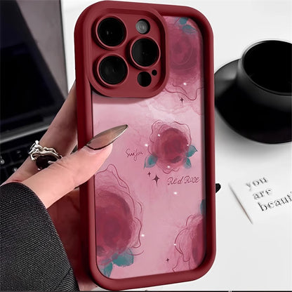 Crystal Rose Elegance Phone Case