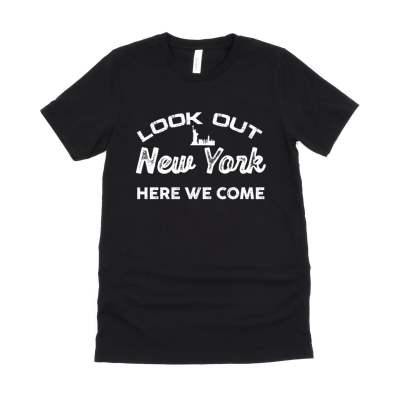 Womens New York Letter Printed T-Shirts
