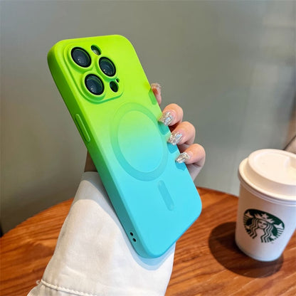 Premium Gradient Color MagSafe Case
