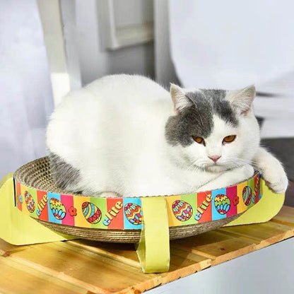 Eco Friendly Pet Scratcher A Perfect Addition To Your Cats Play Area