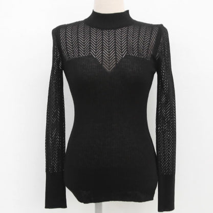 Turtleneck Slim Knitwear Women Sweater