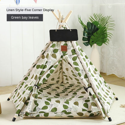 Portable Pet Tent House
