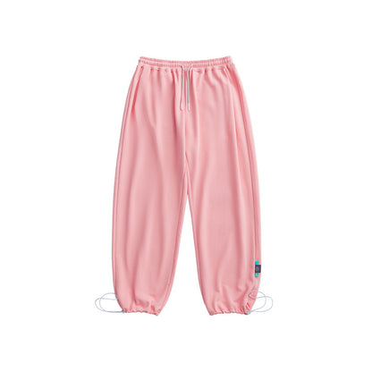 Summer Autumn Breathable Drawstring Sweatpants