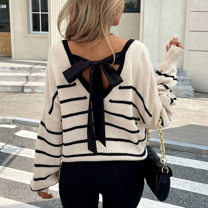 Womens Casual Loose Fit Sweater
