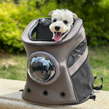 Portable Foldable Cat Dog Carrier Travel Backpack