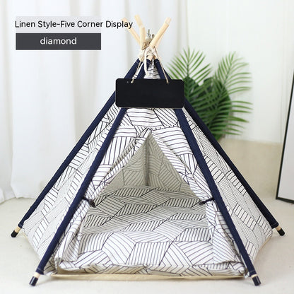 Portable Pet Tent House