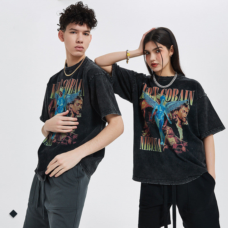 Womens Vintage 1984 Print Summer T Shirts