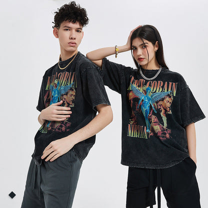 Womens Vintage 1984 Print Summer T Shirts