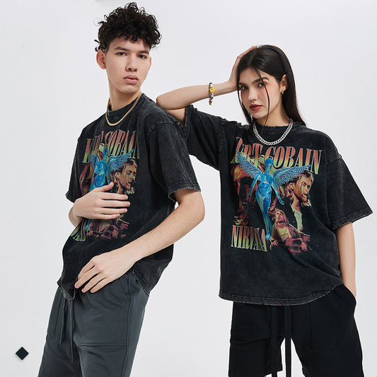 Womens Vintage 1984 Print Summer T Shirts
