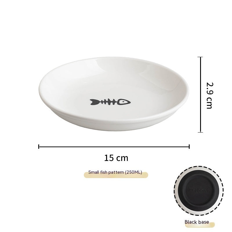 Cats Non Slip Healthy Ceramic Bowls