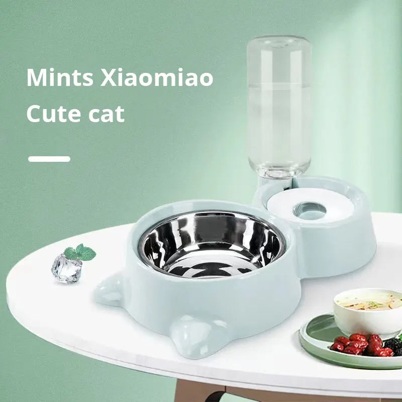 Cats Bubble Shape Automatic Water Dispenser Bowl Feeder