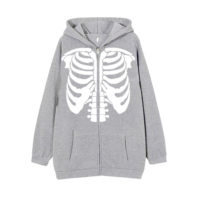 Skeleton Artistry Streetwise Hoodie