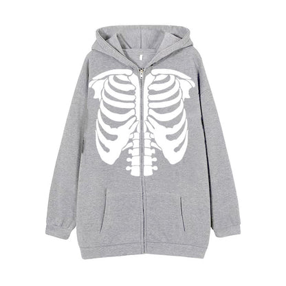 Skeleton Artistry Streetwise Hoodie