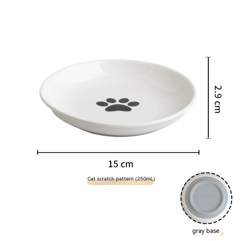 Cats Non Slip Healthy Ceramic Bowls